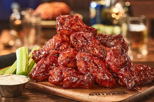 Sweet BBQ Kookaburra Wings Entrée